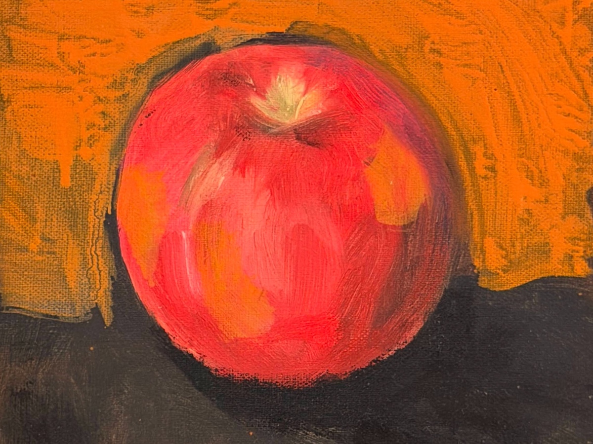 apple painting by Livia Zirkel